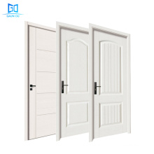 GO-B10 prehung white prime wood frameless entry door mdf modern designs room hdf mould door prices